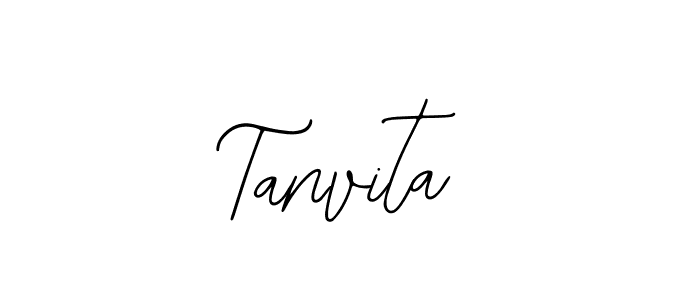 Use a signature maker to create a handwritten signature online. With this signature software, you can design (Bearetta-2O07w) your own signature for name Tanvita. Tanvita signature style 12 images and pictures png