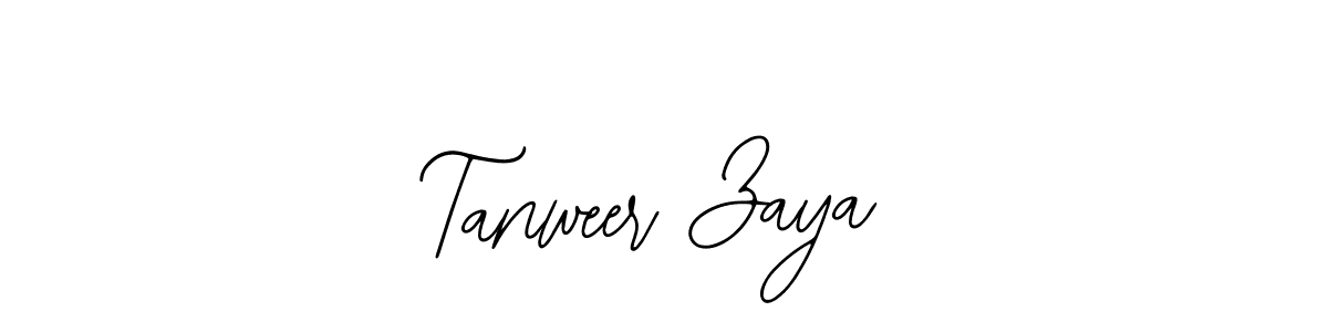 The best way (Bearetta-2O07w) to make a short signature is to pick only two or three words in your name. The name Tanweer Zaya include a total of six letters. For converting this name. Tanweer Zaya signature style 12 images and pictures png