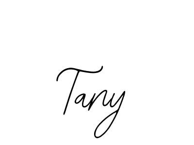 How to make Tany signature? Bearetta-2O07w is a professional autograph style. Create handwritten signature for Tany name. Tany signature style 12 images and pictures png