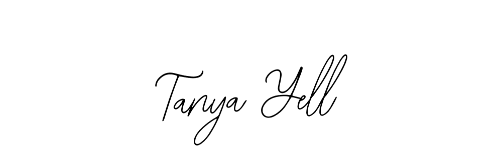Use a signature maker to create a handwritten signature online. With this signature software, you can design (Bearetta-2O07w) your own signature for name Tanya Yell. Tanya Yell signature style 12 images and pictures png