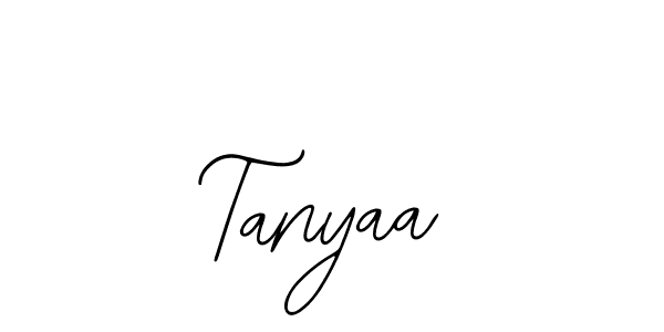 if you are searching for the best signature style for your name Tanyaa. so please give up your signature search. here we have designed multiple signature styles  using Bearetta-2O07w. Tanyaa signature style 12 images and pictures png