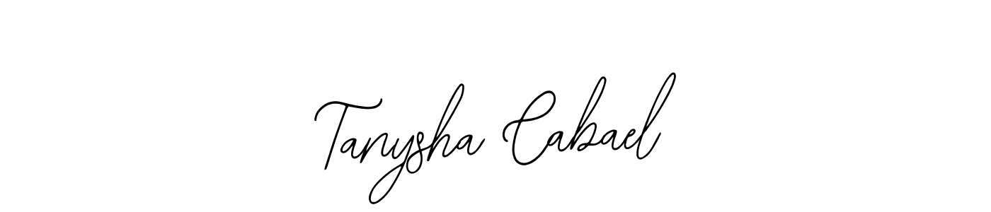 Once you've used our free online signature maker to create your best signature Bearetta-2O07w style, it's time to enjoy all of the benefits that Tanysha Cabael name signing documents. Tanysha Cabael signature style 12 images and pictures png