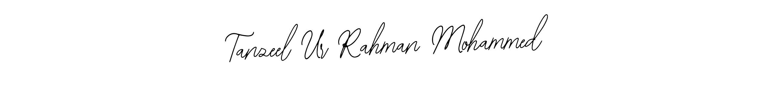 Design your own signature with our free online signature maker. With this signature software, you can create a handwritten (Bearetta-2O07w) signature for name Tanzeel Ur Rahman Mohammed. Tanzeel Ur Rahman Mohammed signature style 12 images and pictures png