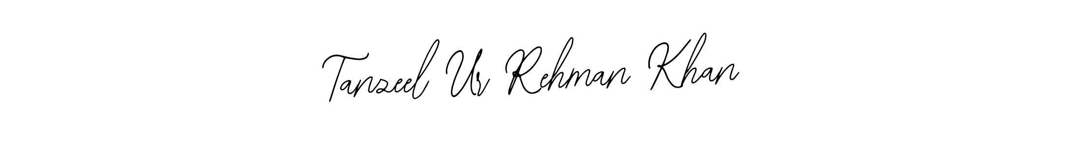 Also You can easily find your signature by using the search form. We will create Tanzeel Ur Rehman Khan name handwritten signature images for you free of cost using Bearetta-2O07w sign style. Tanzeel Ur Rehman Khan signature style 12 images and pictures png
