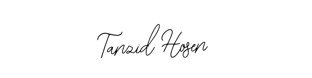 Make a beautiful signature design for name Tanzid Hosen. Use this online signature maker to create a handwritten signature for free. Tanzid Hosen signature style 12 images and pictures png