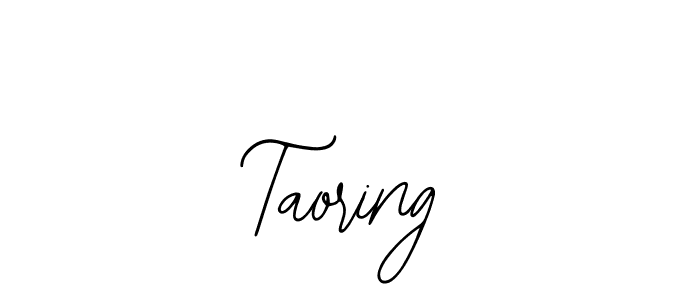 Taoring stylish signature style. Best Handwritten Sign (Bearetta-2O07w) for my name. Handwritten Signature Collection Ideas for my name Taoring. Taoring signature style 12 images and pictures png