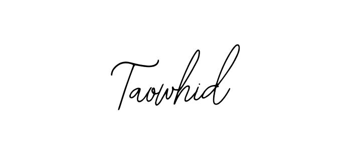 if you are searching for the best signature style for your name Taowhid. so please give up your signature search. here we have designed multiple signature styles  using Bearetta-2O07w. Taowhid signature style 12 images and pictures png