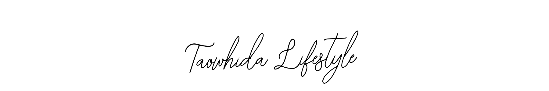 Make a beautiful signature design for name Taowhida Lifestyle. Use this online signature maker to create a handwritten signature for free. Taowhida Lifestyle signature style 12 images and pictures png