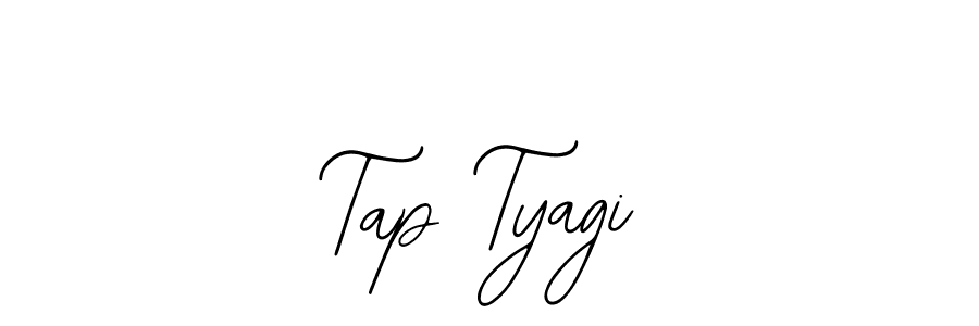 Design your own signature with our free online signature maker. With this signature software, you can create a handwritten (Bearetta-2O07w) signature for name Tap Tyagi. Tap Tyagi signature style 12 images and pictures png