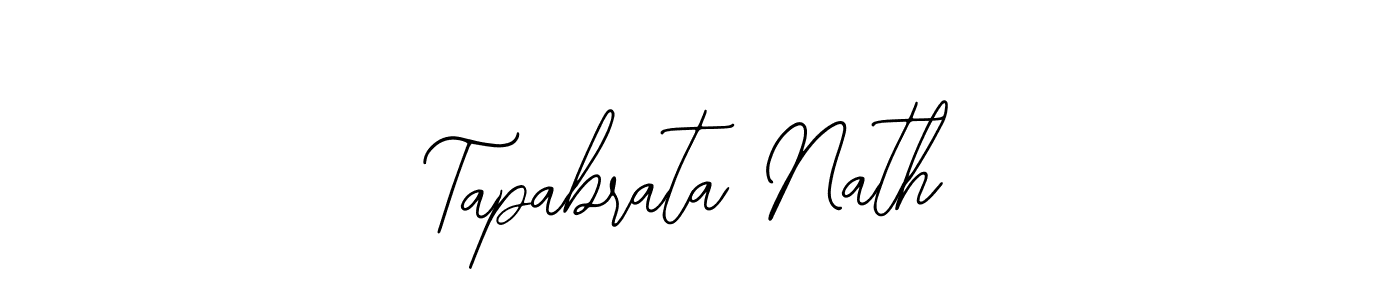 Also we have Tapabrata Nath name is the best signature style. Create professional handwritten signature collection using Bearetta-2O07w autograph style. Tapabrata Nath signature style 12 images and pictures png