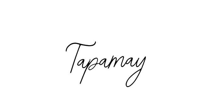 How to make Tapamay name signature. Use Bearetta-2O07w style for creating short signs online. This is the latest handwritten sign. Tapamay signature style 12 images and pictures png