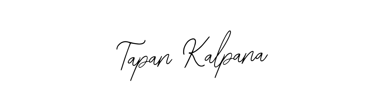 This is the best signature style for the Tapan Kalpana name. Also you like these signature font (Bearetta-2O07w). Mix name signature. Tapan Kalpana signature style 12 images and pictures png