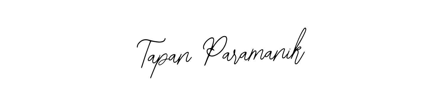 Design your own signature with our free online signature maker. With this signature software, you can create a handwritten (Bearetta-2O07w) signature for name Tapan Paramanik. Tapan Paramanik signature style 12 images and pictures png