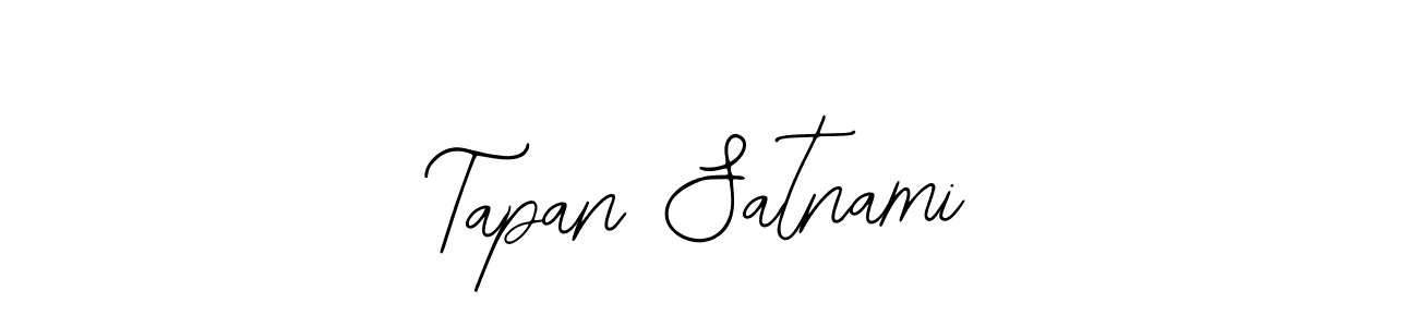 if you are searching for the best signature style for your name Tapan Satnami. so please give up your signature search. here we have designed multiple signature styles  using Bearetta-2O07w. Tapan Satnami signature style 12 images and pictures png