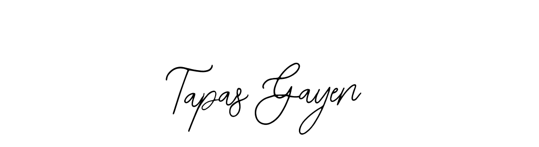 Make a beautiful signature design for name Tapas Gayen. With this signature (Bearetta-2O07w) style, you can create a handwritten signature for free. Tapas Gayen signature style 12 images and pictures png
