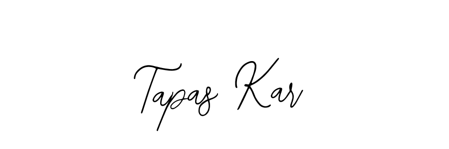 How to make Tapas Kar signature? Bearetta-2O07w is a professional autograph style. Create handwritten signature for Tapas Kar name. Tapas Kar signature style 12 images and pictures png