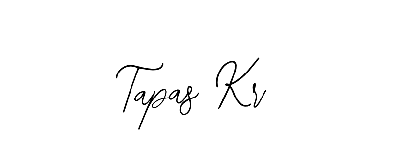 Design your own signature with our free online signature maker. With this signature software, you can create a handwritten (Bearetta-2O07w) signature for name Tapas Kr. Tapas Kr signature style 12 images and pictures png