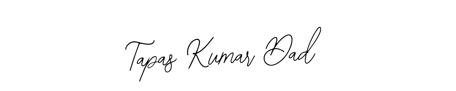 How to make Tapas Kumar Dad name signature. Use Bearetta-2O07w style for creating short signs online. This is the latest handwritten sign. Tapas Kumar Dad signature style 12 images and pictures png