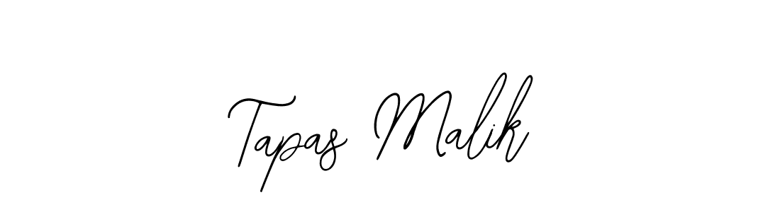 How to make Tapas Malik signature? Bearetta-2O07w is a professional autograph style. Create handwritten signature for Tapas Malik name. Tapas Malik signature style 12 images and pictures png