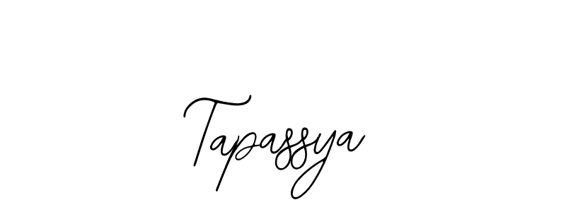 How to make Tapassya name signature. Use Bearetta-2O07w style for creating short signs online. This is the latest handwritten sign. Tapassya signature style 12 images and pictures png