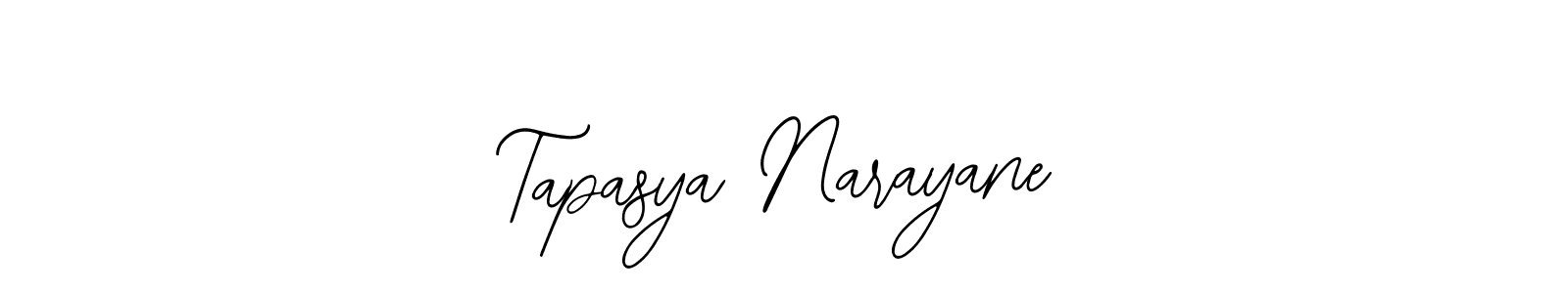 How to Draw Tapasya Narayane signature style? Bearetta-2O07w is a latest design signature styles for name Tapasya Narayane. Tapasya Narayane signature style 12 images and pictures png
