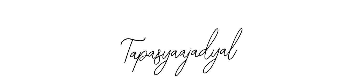 Also we have Tapasyaajadyal name is the best signature style. Create professional handwritten signature collection using Bearetta-2O07w autograph style. Tapasyaajadyal signature style 12 images and pictures png