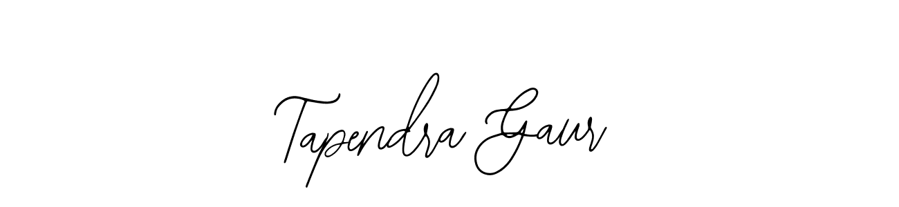 Tapendra Gaur stylish signature style. Best Handwritten Sign (Bearetta-2O07w) for my name. Handwritten Signature Collection Ideas for my name Tapendra Gaur. Tapendra Gaur signature style 12 images and pictures png