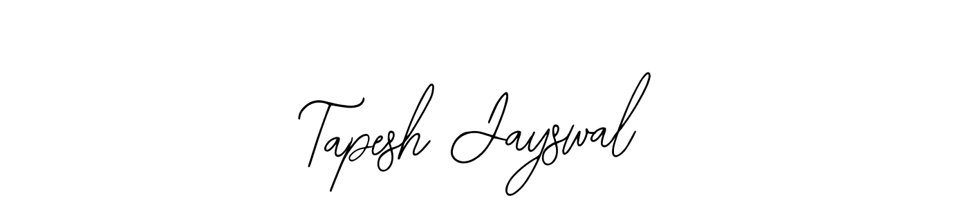 Create a beautiful signature design for name Tapesh Jayswal. With this signature (Bearetta-2O07w) fonts, you can make a handwritten signature for free. Tapesh Jayswal signature style 12 images and pictures png