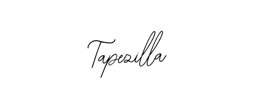 How to make Tapezilla name signature. Use Bearetta-2O07w style for creating short signs online. This is the latest handwritten sign. Tapezilla signature style 12 images and pictures png