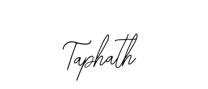 Design your own signature with our free online signature maker. With this signature software, you can create a handwritten (Bearetta-2O07w) signature for name Taphath. Taphath signature style 12 images and pictures png