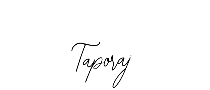 How to make Taporaj signature? Bearetta-2O07w is a professional autograph style. Create handwritten signature for Taporaj name. Taporaj signature style 12 images and pictures png