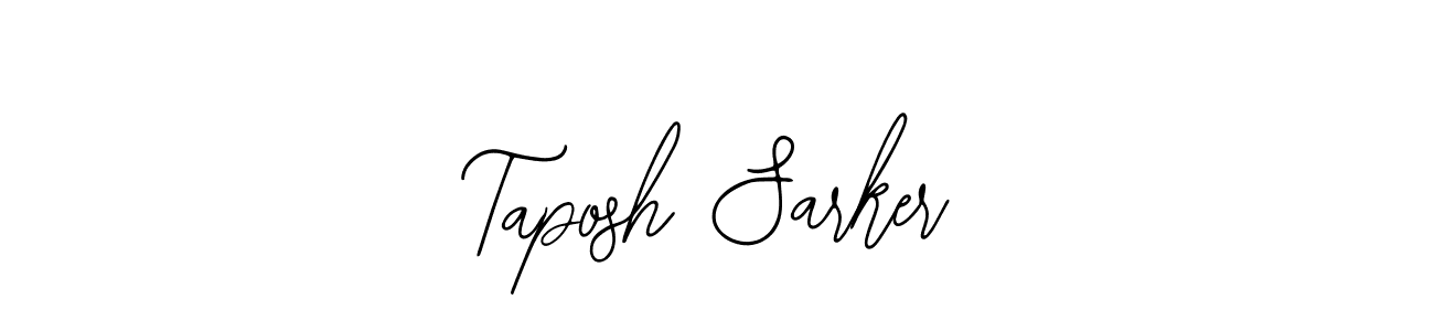 Use a signature maker to create a handwritten signature online. With this signature software, you can design (Bearetta-2O07w) your own signature for name Taposh Sarker. Taposh Sarker signature style 12 images and pictures png