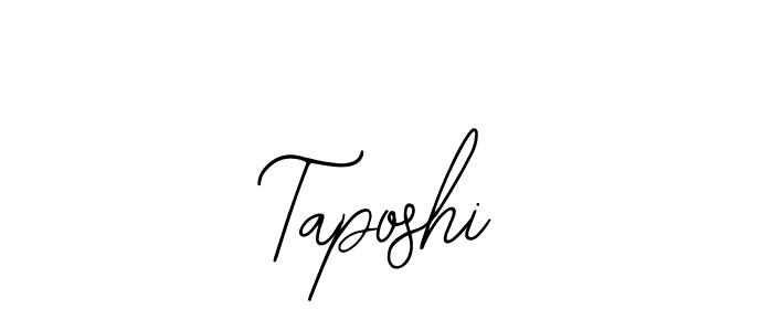 Make a beautiful signature design for name Taposhi. With this signature (Bearetta-2O07w) style, you can create a handwritten signature for free. Taposhi signature style 12 images and pictures png