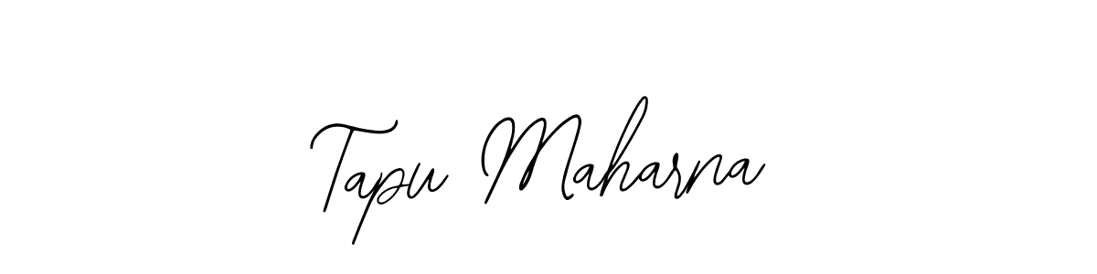 Create a beautiful signature design for name Tapu Maharna. With this signature (Bearetta-2O07w) fonts, you can make a handwritten signature for free. Tapu Maharna signature style 12 images and pictures png