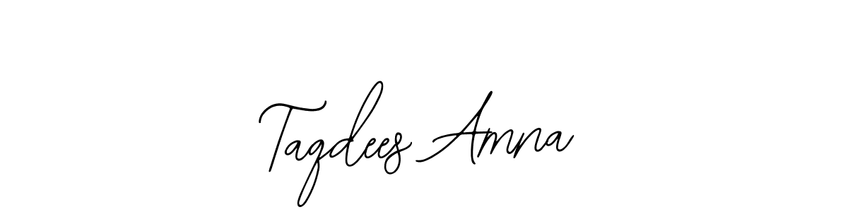 Also You can easily find your signature by using the search form. We will create Taqdees Amna name handwritten signature images for you free of cost using Bearetta-2O07w sign style. Taqdees Amna signature style 12 images and pictures png
