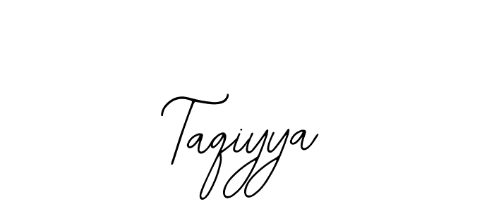 if you are searching for the best signature style for your name Taqiyya. so please give up your signature search. here we have designed multiple signature styles  using Bearetta-2O07w. Taqiyya signature style 12 images and pictures png