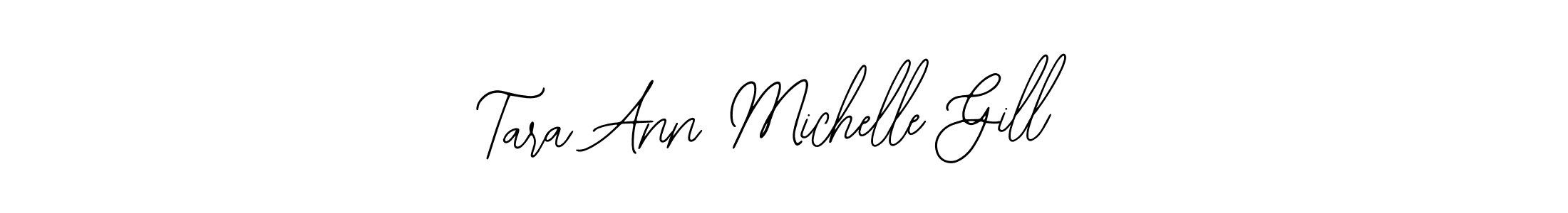 The best way (Bearetta-2O07w) to make a short signature is to pick only two or three words in your name. The name Tara Ann Michelle Gill include a total of six letters. For converting this name. Tara Ann Michelle Gill signature style 12 images and pictures png