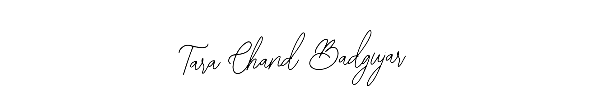 Create a beautiful signature design for name Tara Chand Badgujar. With this signature (Bearetta-2O07w) fonts, you can make a handwritten signature for free. Tara Chand Badgujar signature style 12 images and pictures png