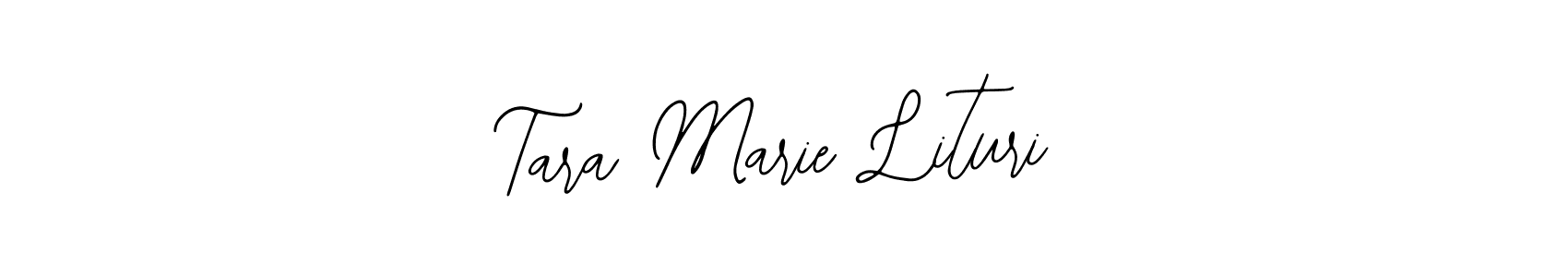 Also You can easily find your signature by using the search form. We will create Tara Marie Lituri name handwritten signature images for you free of cost using Bearetta-2O07w sign style. Tara Marie Lituri signature style 12 images and pictures png