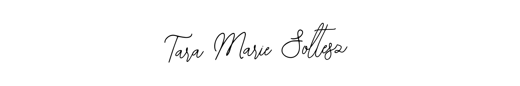 How to make Tara Marie Soltesz name signature. Use Bearetta-2O07w style for creating short signs online. This is the latest handwritten sign. Tara Marie Soltesz signature style 12 images and pictures png