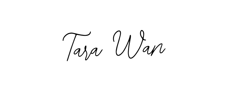 if you are searching for the best signature style for your name Tara Wan. so please give up your signature search. here we have designed multiple signature styles  using Bearetta-2O07w. Tara Wan signature style 12 images and pictures png