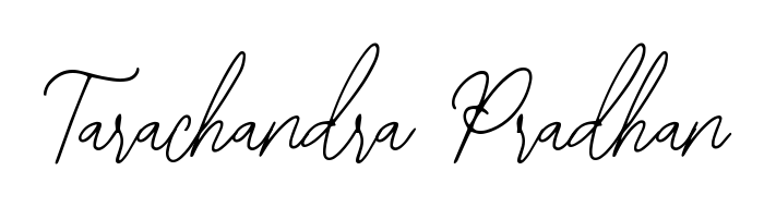 A stylish, flowing autograph style designed for name Tarachandra Pradhan using Bearetta-2O07w typography. Perfect for digital creative projects. Tarachandra Pradhan signature style 12 images and pictures png