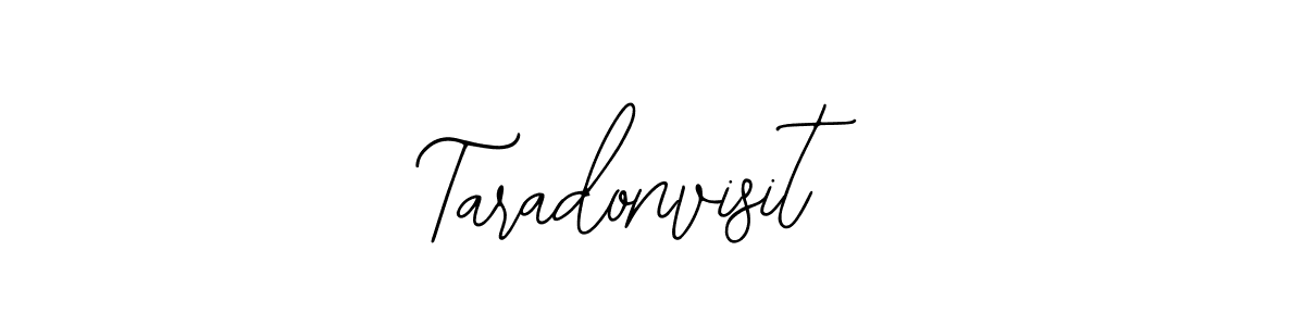 The best way (Bearetta-2O07w) to make a short signature is to pick only two or three words in your name. The name Taradonvisit include a total of six letters. For converting this name. Taradonvisit signature style 12 images and pictures png