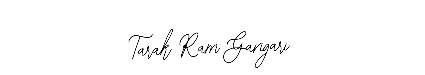 Similarly Bearetta-2O07w is the best handwritten signature design. Signature creator online .You can use it as an online autograph creator for name Tarak Ram Gangari. Tarak Ram Gangari signature style 12 images and pictures png