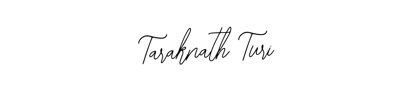 The best way (Bearetta-2O07w) to make a short signature is to pick only two or three words in your name. The name Taraknath Turi include a total of six letters. For converting this name. Taraknath Turi signature style 12 images and pictures png