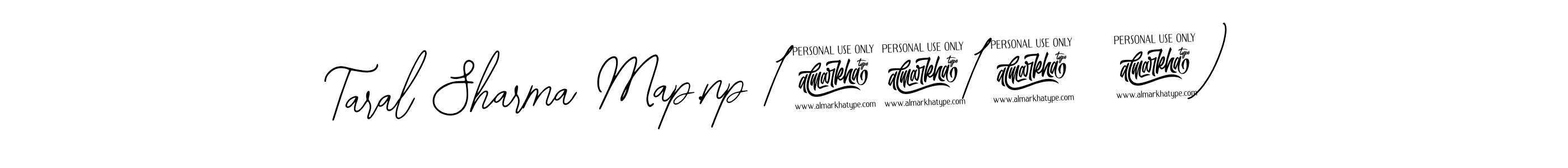 Similarly Bearetta-2O07w is the best handwritten signature design. Signature creator online .You can use it as an online autograph creator for name Taral Sharma Map.np 1771259). Taral Sharma Map.np 1771259) signature style 12 images and pictures png