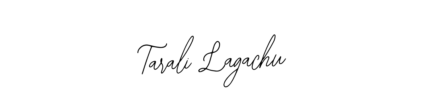 How to Draw Tarali Lagachu signature style? Bearetta-2O07w is a latest design signature styles for name Tarali Lagachu. Tarali Lagachu signature style 12 images and pictures png