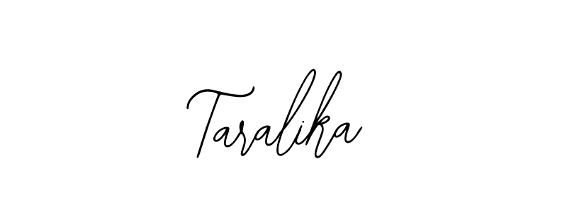 if you are searching for the best signature style for your name Taralika. so please give up your signature search. here we have designed multiple signature styles  using Bearetta-2O07w. Taralika signature style 12 images and pictures png