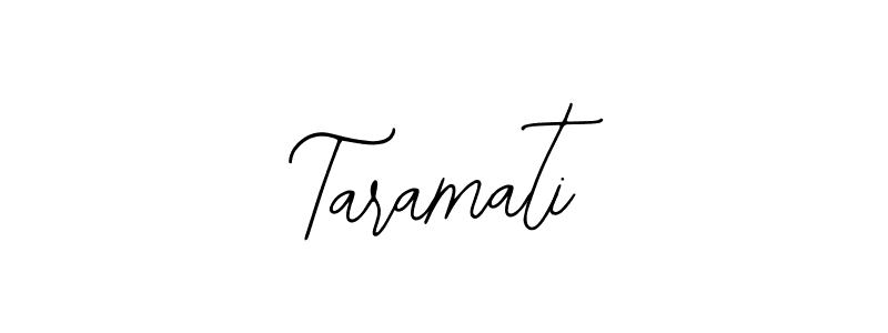 Use a signature maker to create a handwritten signature online. With this signature software, you can design (Bearetta-2O07w) your own signature for name Taramati. Taramati signature style 12 images and pictures png