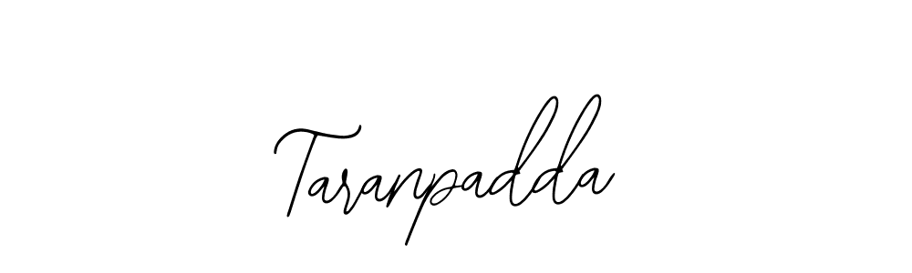 if you are searching for the best signature style for your name Taranpadda. so please give up your signature search. here we have designed multiple signature styles  using Bearetta-2O07w. Taranpadda signature style 12 images and pictures png